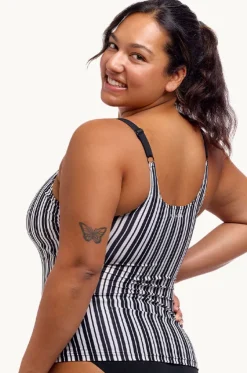 Chain Gang Scoop Neck Tankini Separate