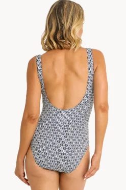 Chains Bar Surplice One Piece