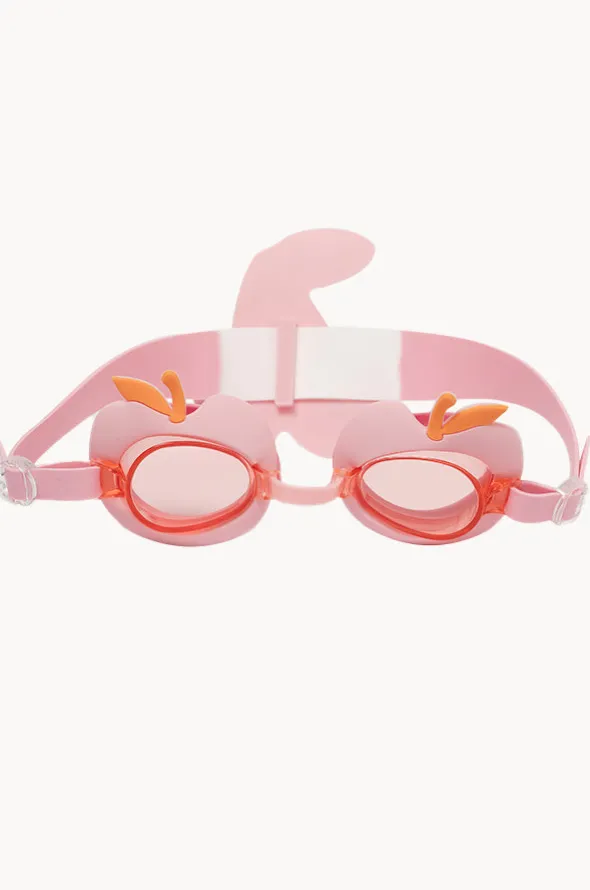 Cherry Cotton Candy Kids Swim Goggles