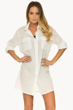 Classic Plain Longline Shirt