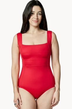 Classic Square Neck One Piece