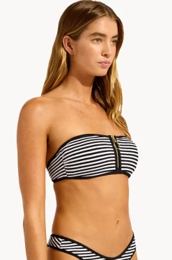 Clubhouse Zip Front Bandeau