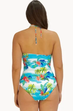 Cocos Islands Bandeau One Piece