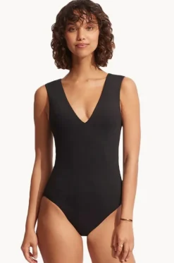 Collective V Neck One Piece