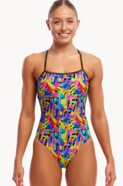 Colour Funk Strapped In One Piece