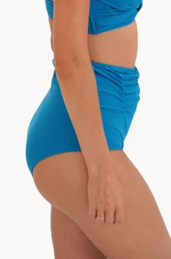 Contours Gathered High Waist Pant