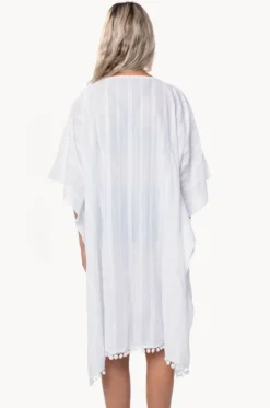 Cotton V Neck Kaftan