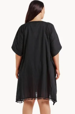 Cotton V Neck Kaftan