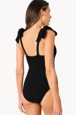 Crinkle Classic Square Neck One Piece