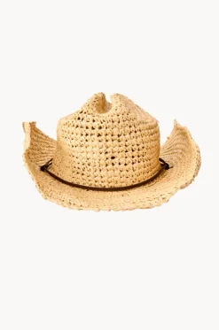 Crushable Straw Cowgirl Hat