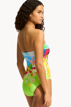 Cuba Bandeau One Piece