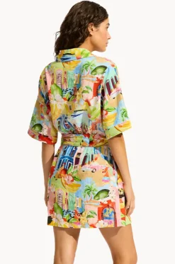 Cuba Mini Shirt Dress
