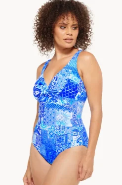 Delta Twist Front One Piece