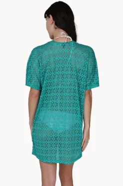 Diamante Open Front Kimono