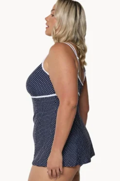 Dots DD/E Cup Swim Dress One Piece