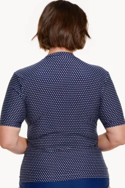 Dots Short Sleeve Suntop
