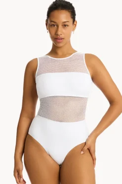 Drift High Neck One Piece