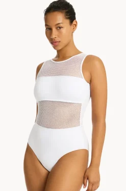 Drift High Neck One Piece