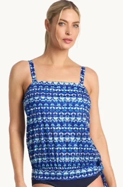 Dynasty Bandeau Blouson Tankini Separate