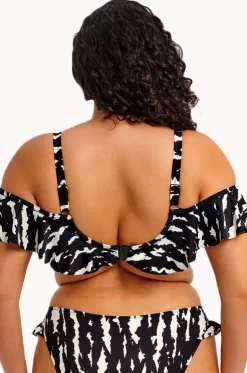 Echo Shell G Cup Ruffle Plunge Bra