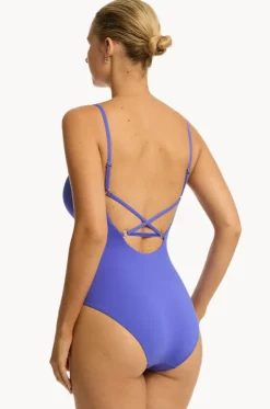 Eco Essentials Cross Back Tri One Piece
