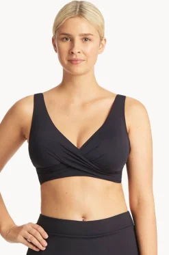 Eco Essentials Cross Front Bra