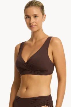 Eco Essentials Cross Front Bra