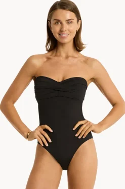 Eco Essentials Twist Bandeau One Piece