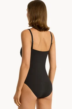 Eco Essentials Twist Bandeau One Piece