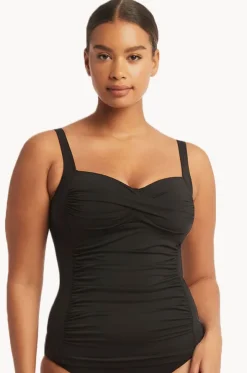Eco Essentials Twist Front Tankini Separate