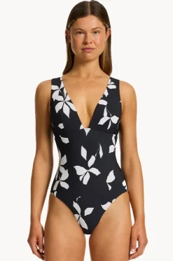 Elora Bloom Plunge One Piece