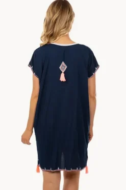 Embroidered Tassel Tunic
