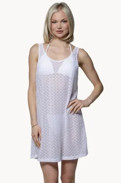 Escala Lattice Back Dress