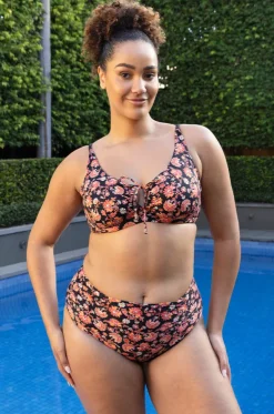 Flamenco D/E Cup Keyhole Underwire Bra