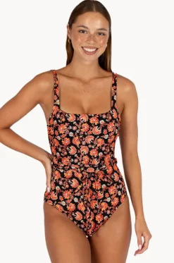 Flamenco Square Neck One Piece
