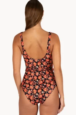Flamenco Square Neck One Piece
