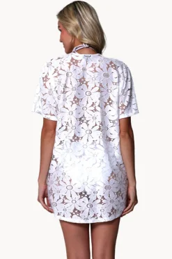 Floral Crochet Kimono