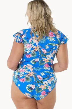 Florida Frill Sleeve Sunsuit