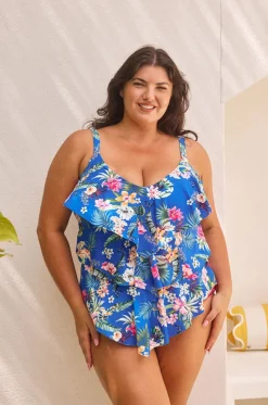 Florida Tiered Frill Tankini Separate