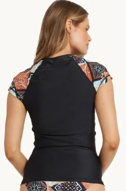 Forever Folk Wahine Short Sleeve Suntop