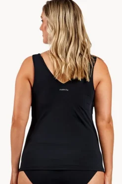 Form Still DD/E Zip Front Tankini Separate