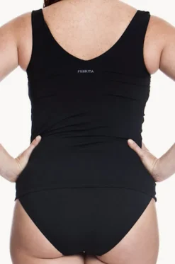 Form Still DD/E Zip Front Tankini Separate