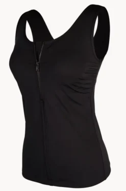 Form Still DD/E Zip Front Tankini Separate