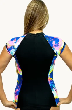 Galaxy Short Sleeve Suntop