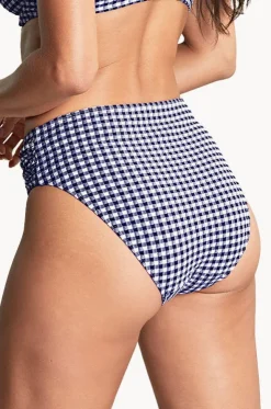 Gingham Midi Brief