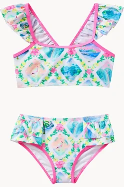 Girls Aloha Crop Set