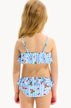 Girls Beach Picnic Crop Set