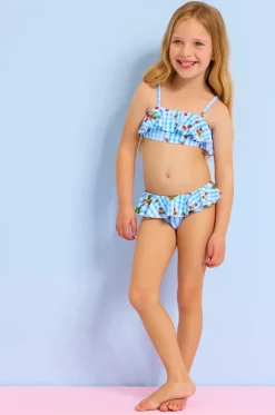 Girls Beach Picnic Crop Set