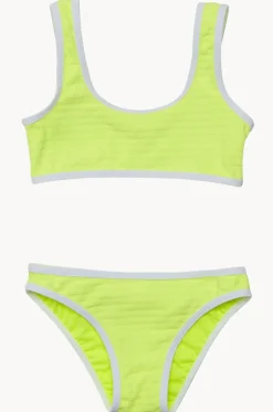 Girls Citron Zest Crop Set