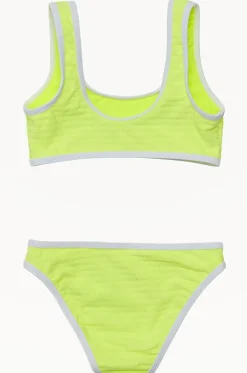 Girls Citron Zest Crop Set